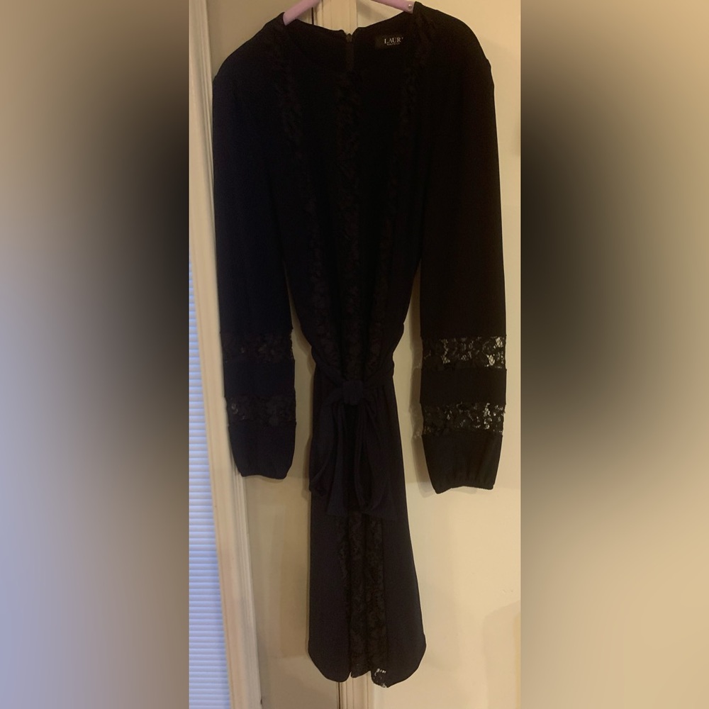 Lauren Ralph Lauren Dark Blue Jersey Dress